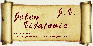 Jelen Vijatović vizit kartica